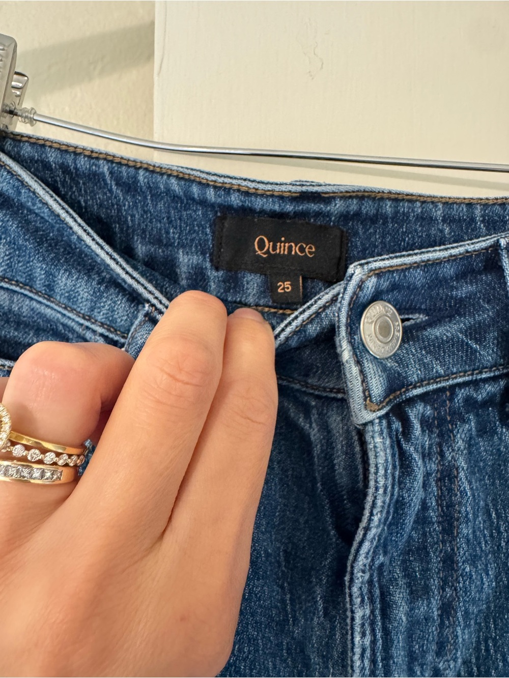Quince Bella Stretch Jeans 26” Inseam Size 25 (0) - Picture 4 of 6